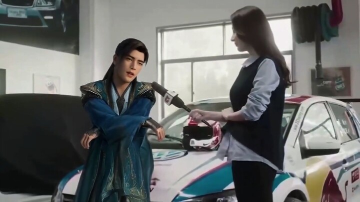 During an interview with Han Li, he was asked whether Master Zhong was a strict father.
