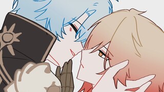 【厄敌】kiss唾（文艺复兴属是了）