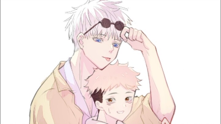 [Jujutsu Kaisen/五宇] Let’s go to the supermarket together ~ Seniors au