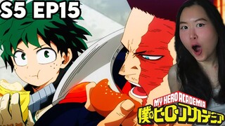 THINGS ARE BURNIN' UP!🔥 My Hero Academia - 5x15 One Thing At A Time - Reaction/Review