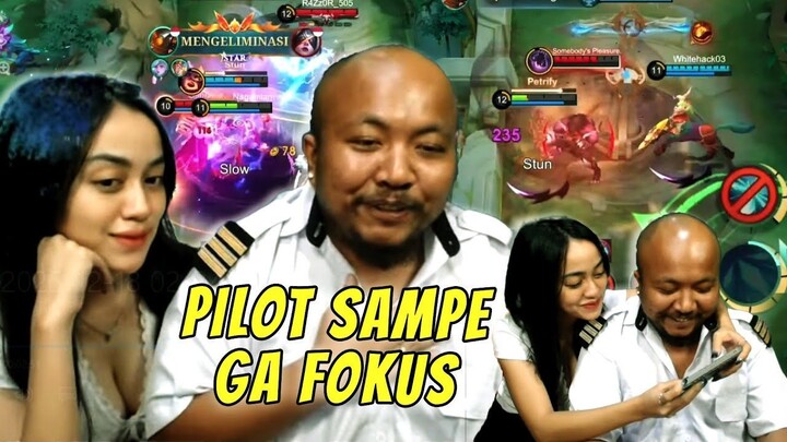 FIRST TIME JADI PILOT !!! GA KUAT !!!