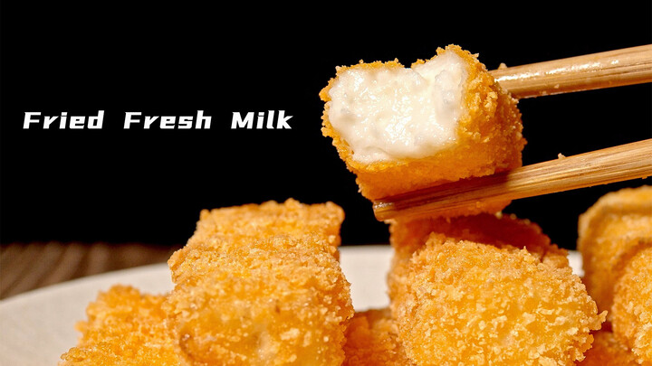 [Food][DIY] "Fried Fresh Milk" is very simple to make!