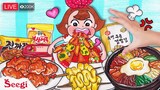 Thử Thách Ăn Các Món Ăn HÀN QUỐC | Mukbang Đồ Ăn Hàn | Korea Food Mukbang | Seegi Việt Nam