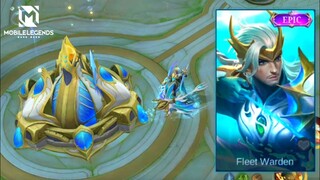 Yi Shun Shin | Fleet Warden | Epic Skin | MLBB Skin Spotlight