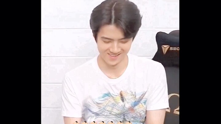 The first time I saw Woo Se-hun merchandise