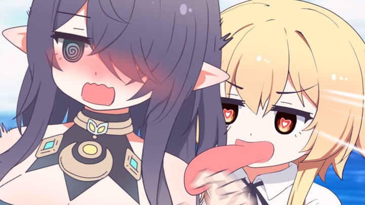 Let me taste how salty or bland you are!