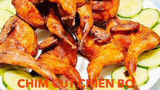 CHIM CÚT CHIÊN BƠ (Công thức nhà hàng) da giòn, thịt mềm thơm không bị khô,ngon tuyệt vời