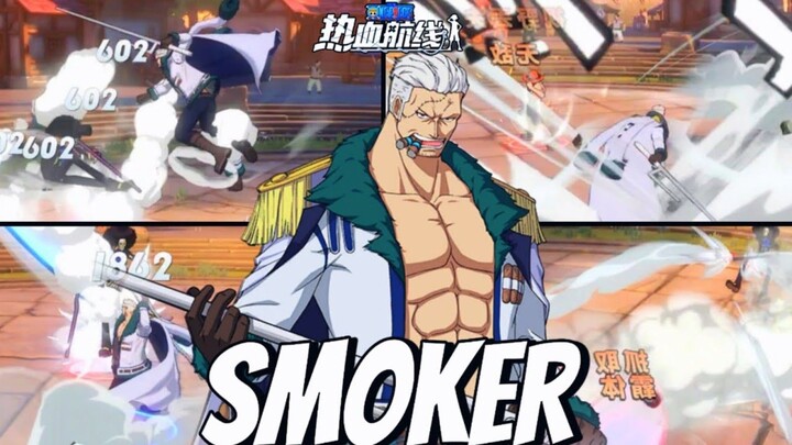 Coba Character smoker time Skipp di game one piece