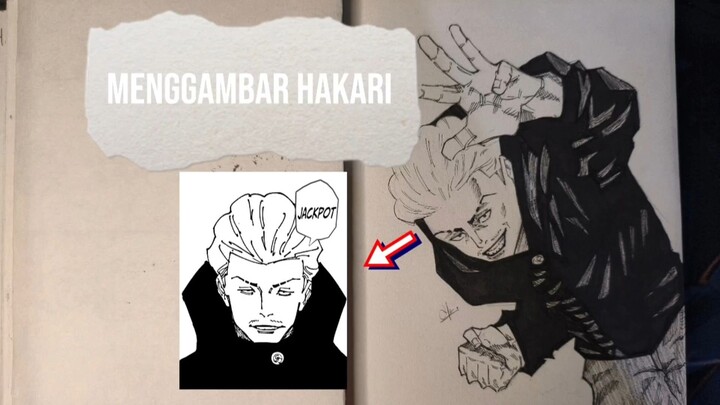 Menggambar Hakari | Jujutsu Kaisen