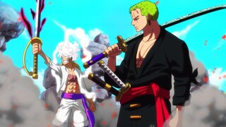 Zoro Teaches Luffy How to Use Swords, and He Wields Shanks' Gryphon Sword - One Piece