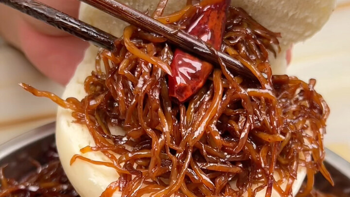 【Mengukus sayur asin】Nikmati pesona hamburger ala Tiongkok!