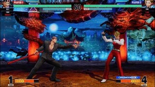 KOF15　ビリーvsキング　キング31Hitコンボvsビリー14Hitコンボ　ビリーの火力…厳しい