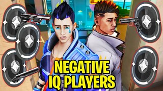 Valorant: 2 Negative IQ Players VS 5 Iron Players! - Who Wins?