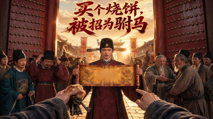 Bought half a baked pancake, only to be chosen by the emperor as a prince consort.