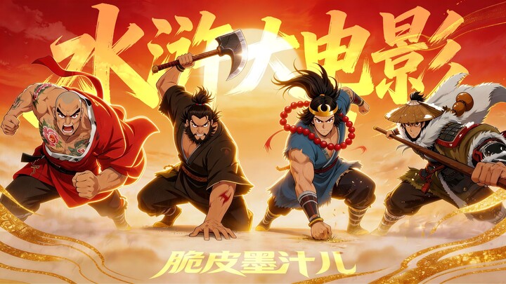 Nếu Thủy Hử là một bộ anime hừng hực nhiệt huyết! Mối tình lãng mạn đỉnh cao của chốn giang hồ Trung