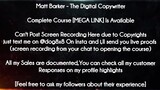 Matt Barker course - The Digital Copywriter download