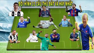 Đội Hình 11 Cầu Thủ nhiều VÀNG đắt nhất Dream League Soccer 2019