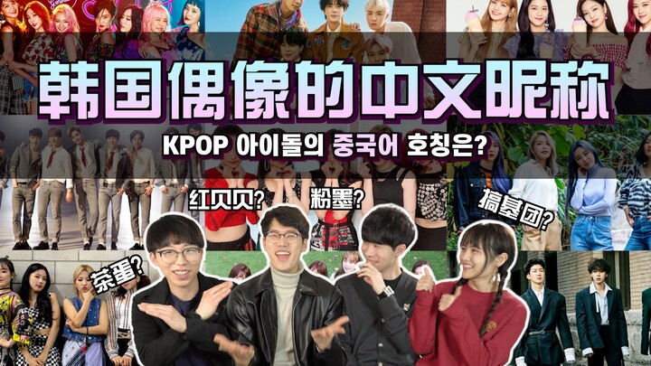 Người Hàn Quốc có đoán được biệt danh tiếng Trung của các idol Hàn Quốc không? (NCT, BLACKPINK, ITZY
