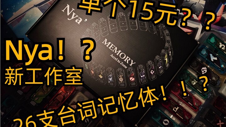 Nya工作室全台词记忆体预售