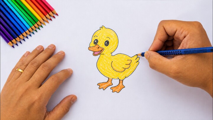 COMO DESENHAR UM PATINHO!