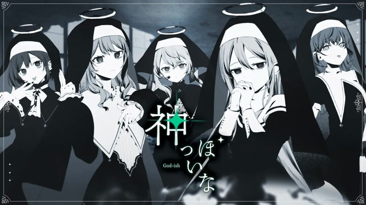 [คำบรรยายภาษาจีน CC] [25:00, Nataru. × Hatsune Miku】Kami Nana (เหมือนเทพเจ้า)【2DMV／《World Project Co
