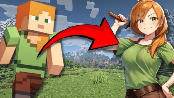 MINECRAFT JADI WAIFUCRAFT??