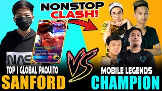 SANFORD NAKALABAN MGA CHAMPION NANG PINAS! NXP vs EXE & BREN in RANK ~ Mobile Legends