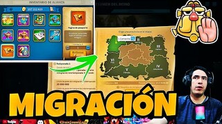 MIGRACIÓN ES DIFERENTE EN CADA KVK - RISE OF KINGDOMS