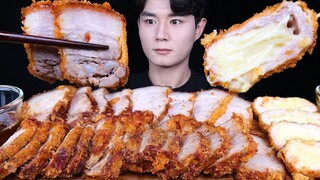 [Mukbang TV] - Thịt lợn chiên sốt phomai | ASRM