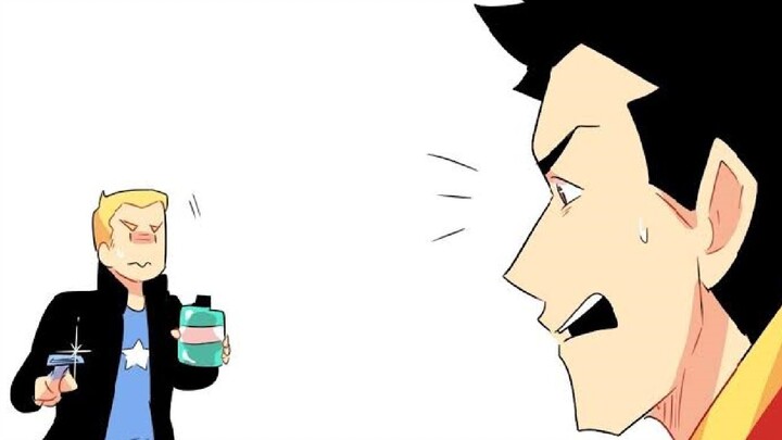 [Chinese Subtitles/Shield Iron/Handwritten] Fight over a Tweet - Captain America, Iron Man (Original