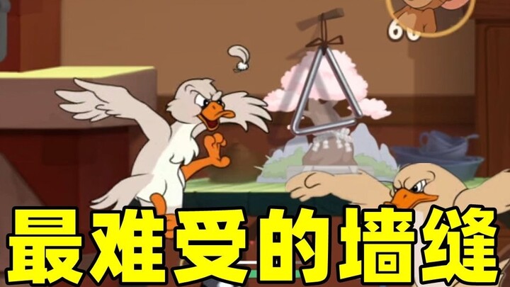 Tom and Jerry Mobile Game: When the wall cracks are painted in the master bedroom of Forest Ranch!