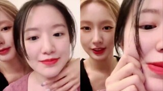 الوجه المطلي هو الأكثر حلاوة! لا يمكنني التوقف عن الضغط على وجه شوهوا، وشوهوا تغار وتبدأ في مدح يوي 