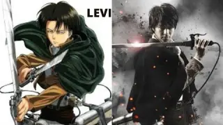 Attack On Titan : Anime VS Live Action Characters Comparison