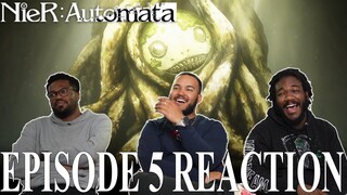 Creepy Smiley | Nier Automata Episode 5 Reaction