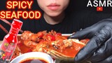 ASMR MUKBANG Spicy Seafood (OYSTERS, OCTOPUS, SHRIMP, SQUID, ENOKI MUSHROOM) 먹방 | Jack ASMR