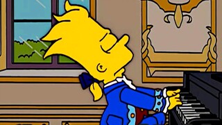 The talented composer Bazat was framed by his relatives and died of illness. The Simpsons Bazat