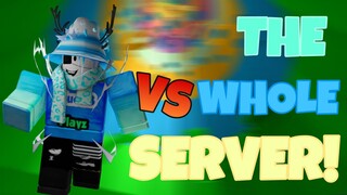 Racing THE WHOLE Server On Mobile! Tower Of Hell ROBLOX