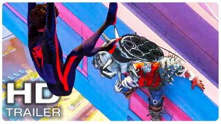 SPIDER MAN ACROSS THE SPIDER VERSE "Miles Vs Cyborg Spider Woman Fight Scene" Trailer (NEW 2023)