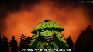 para samurai sedang mengandalkan LUFFY untuk mengalahkan kaido