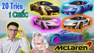 PUBG Mobile | Mạnh CFM Nạp 20 Triệu Vào Quay Siêu Xe MCLAREN