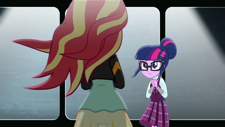 Cutout hell! Frame by frame! Naked eye 3D version - Friendship Games divine song "ACADECA"