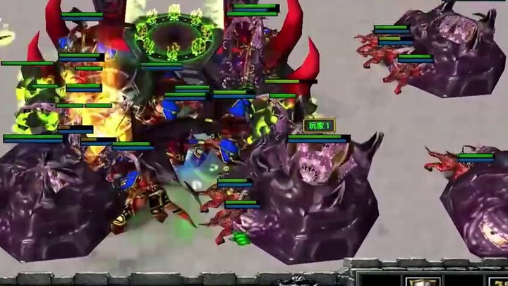 In "Warcraft 3", if the BOSS is asked to fight against the Burning Legion, who will have the best re