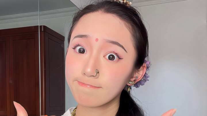 Bagaimana cara melatih gerakan mata yang lincah dalam tari klasik India?