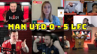 BEST COMPILATION LIVE WATCHALONG | MANCHESTER UTD VS LIVERPOOL 0-5 | MUFC FAN CHANNELS | PART 1