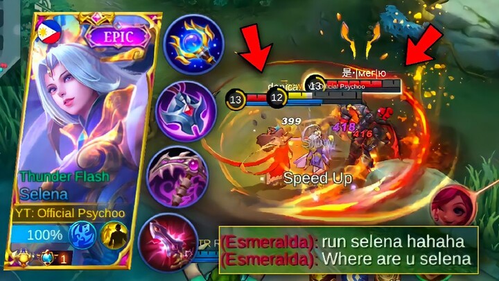 SELENA vs ESMERALDA AND THAMUZ WITH ANGELA (EXPLAINED/TUTORIAL) | MOBILE LEGENDS BANG BANG