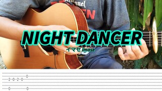 イマセ imase - Night Dancer - Fingerstyle (Tabs) Guitar Cover