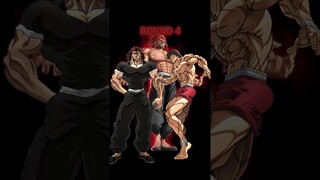 rematch of legendry baki characters//anime//a man//#1, 2,3,4#