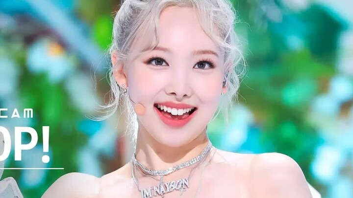 The pure white temptation of summer, 'POP!' TWICE Nayeon's energetic performance stage!