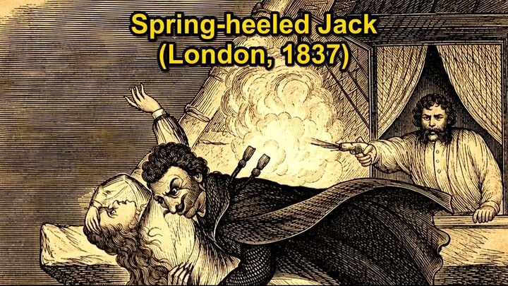 Misteri Iblis Melompat yang Menteror Kota London Spring-heeled Jack (1837)