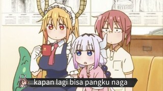 jadi pengen punya naga terus di jadiin maid pribadi